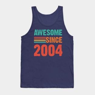 Vintage Awesome Since 2004 Tank Top